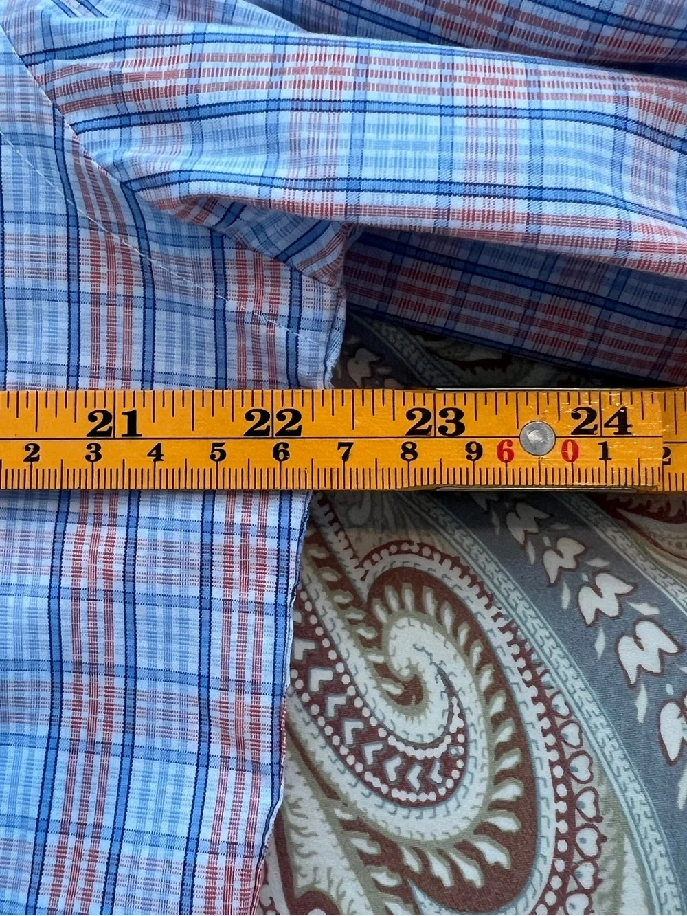 J. Crew Performance Plaid Button Down Shirt Men’s XL Preppy Coastal Office